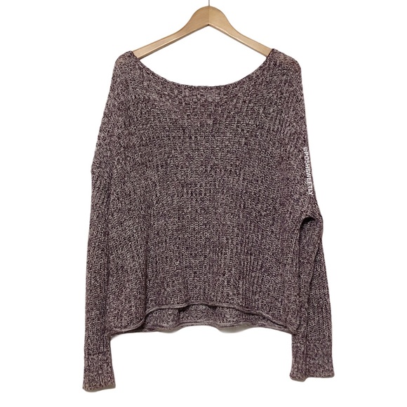 VS Pink Slouchy Sweater - Picture 7 of 12